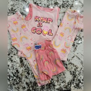 Peppa Pig pajamas 3T